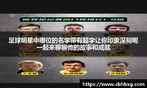 足球明星中哪位的名字带有超字让你印象深刻呢一起来聊聊他的故事和成就